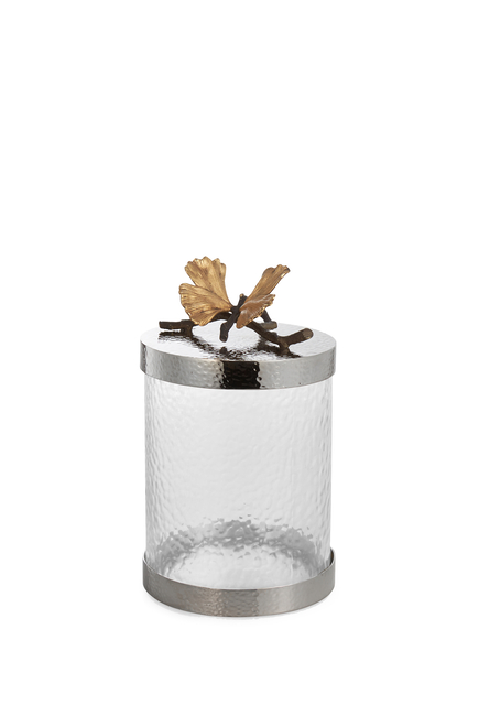 Michael Aram Butterfly Ginkgo Kitchen Canister Small